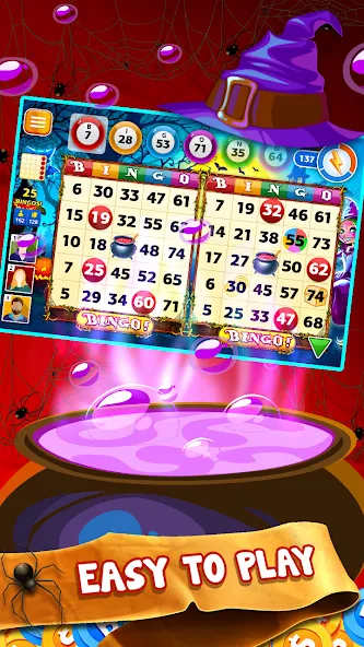 Halloween Bingo - Free Bingo Games Application Screenshots