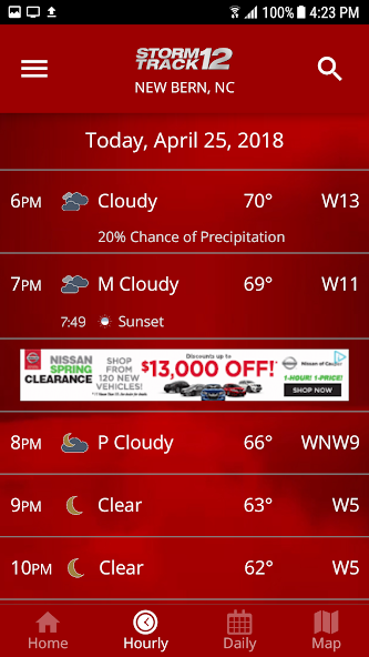 WCTI Storm Track 12 Application Screenshots