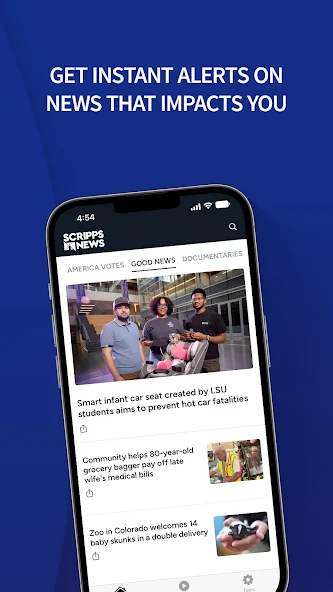 Newsy Application Screenshots