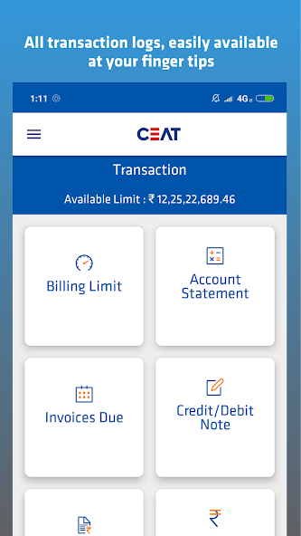 CEAT ASSIST Application Screenshots CEAT ASSIST Application Screenshots