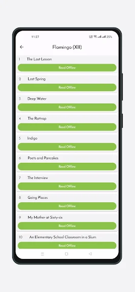 Class 12 Notes Application Screenshots Class 12 Notes Application Screenshots