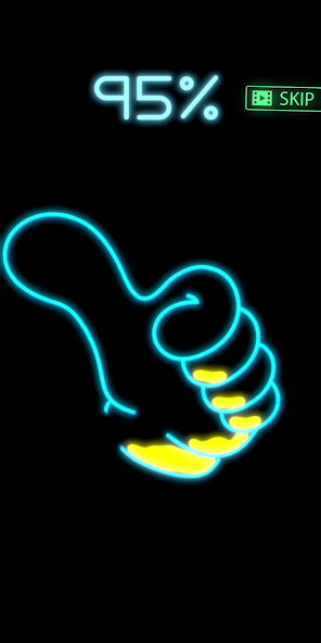 Neon Splash Application Screenshots