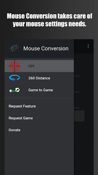 Mouse Conversion Application Screenshots Mouse Conversion Application Screenshots