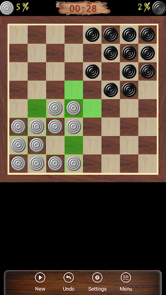 Ugolki - Checkers - Dama Application Screenshots Ugolki - Checkers - Dama Application Screenshots