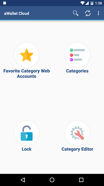 aWallet Cloud Password Manager Application Screenshots aWallet Cloud Password Manager Application Screenshots