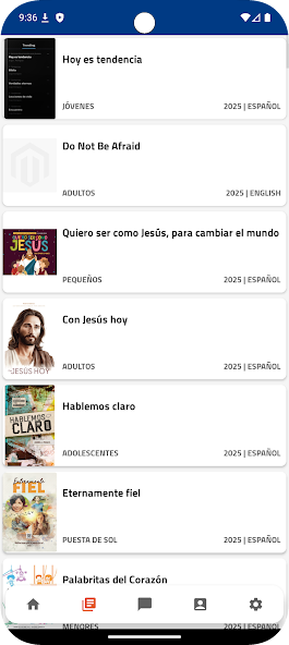 Devoción Matutina Adventista Application Screenshots Devoción Matutina Adventista Application Screenshots