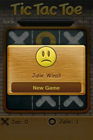 Tic Tac Toe Pro Application Screenshots