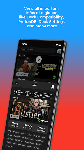 DeckFilter Application Screenshots