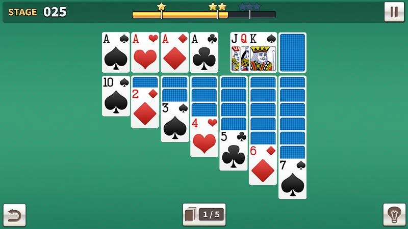 World solitaire Application Screenshots