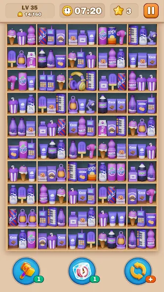 Goods Puzzle: 3D Sorting Games Application Screenshots