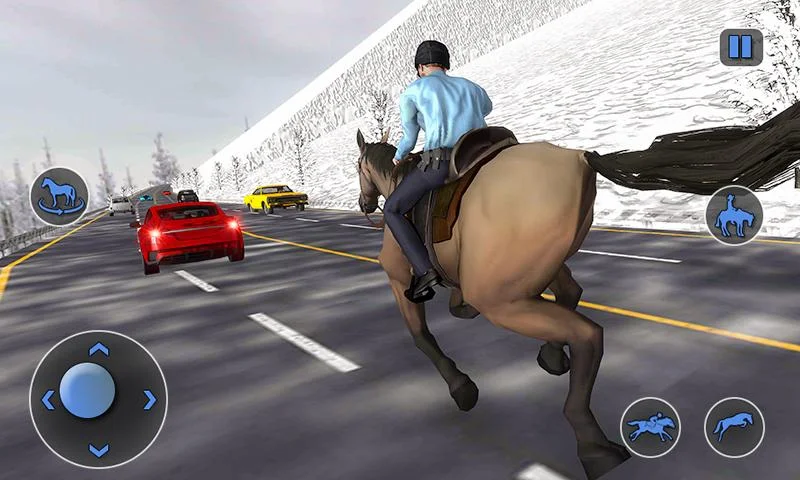 Mounted Horseback Police Chase: NY City Horse Cop Application Screenshots
