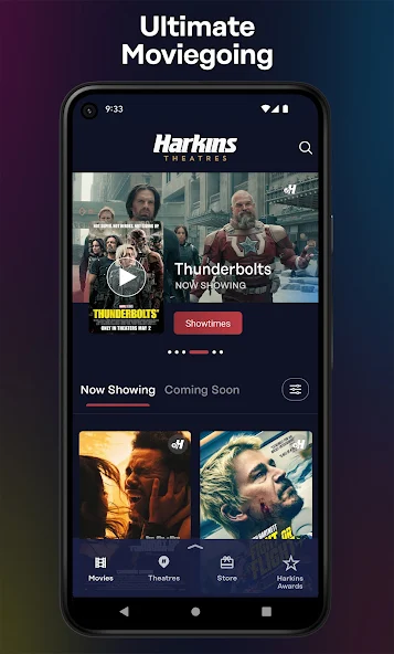 Harkins Application Screenshots Harkins Application Screenshots