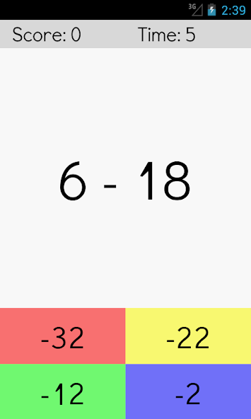 Hardest Math Game Ever Application Screenshots