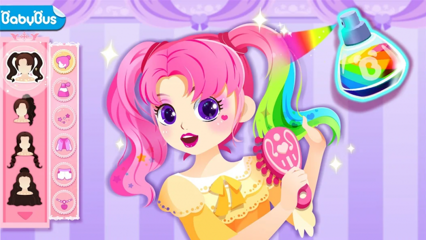 Little Panda: Princess Makeup Application Screenshots