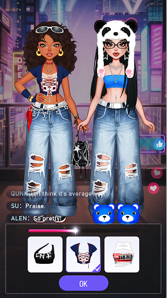 YoYa Sparkle: Style Pop Application Screenshots