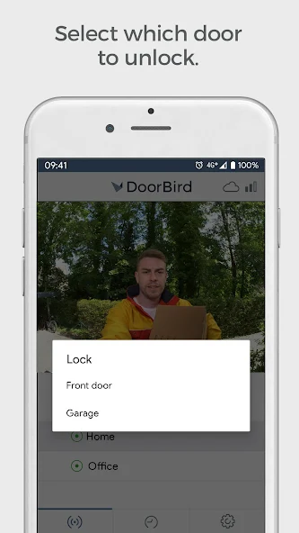DoorBird Application Screenshots