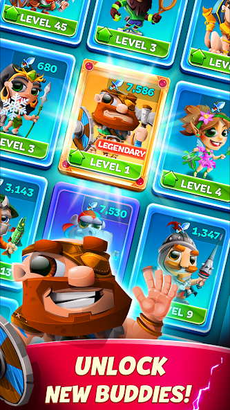 Lucky Buddies Application Screenshots