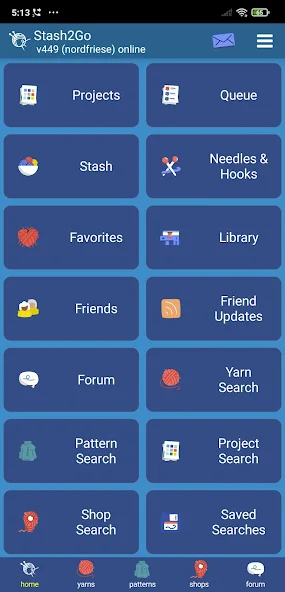 Stash2Go Application Screenshots