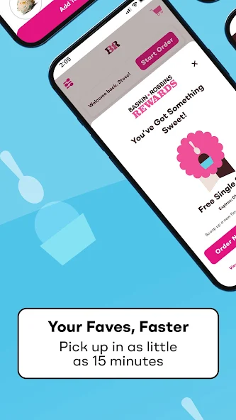 Baskin-Robbins Application Screenshots