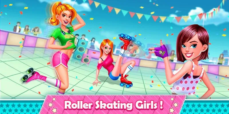 Roller Skating Girl - Street Dance Battle Application Screenshots
