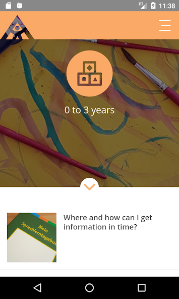 ANE-Bildungsguide Application Screenshots
