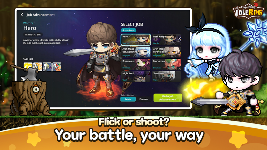 MapleStory : Idle RPG Application Screenshots