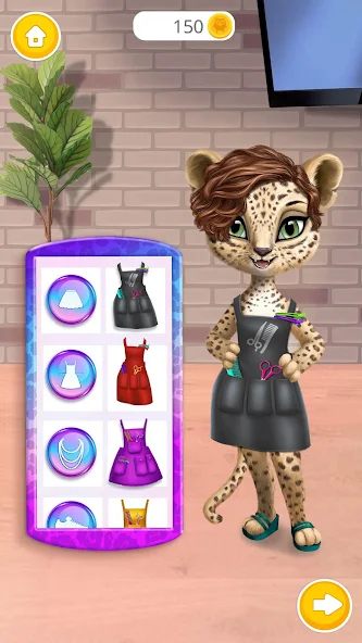 Amy's Animal Hair Salon - Cat Fashion & Hairstyles Application Screenshots