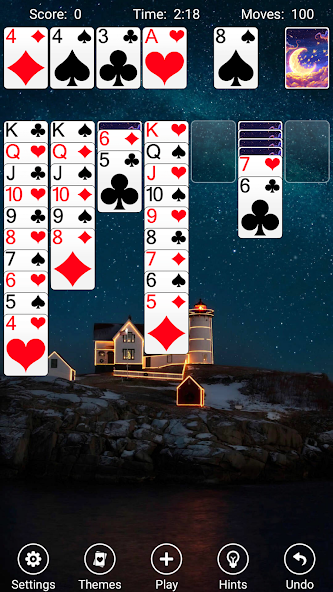 Solitaire Application Screenshots