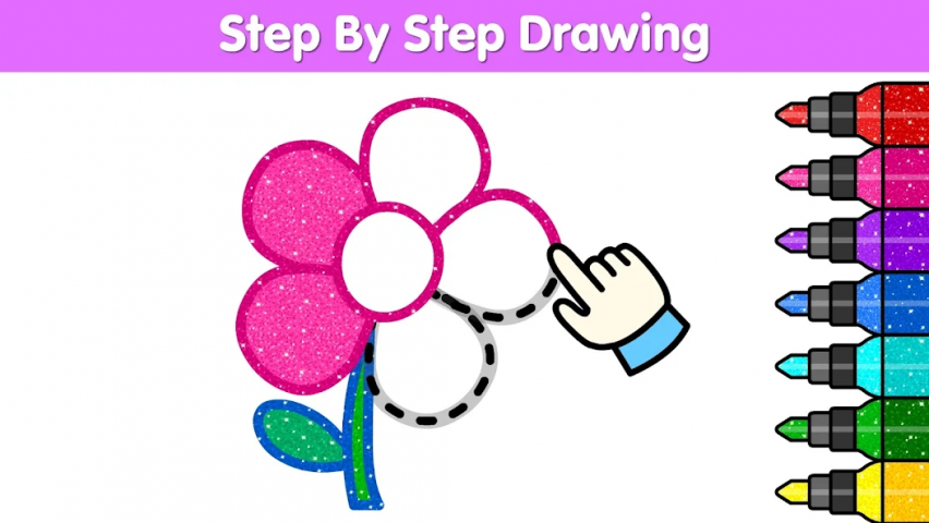 Coloring Games for Kids: Color Application Screenshots
