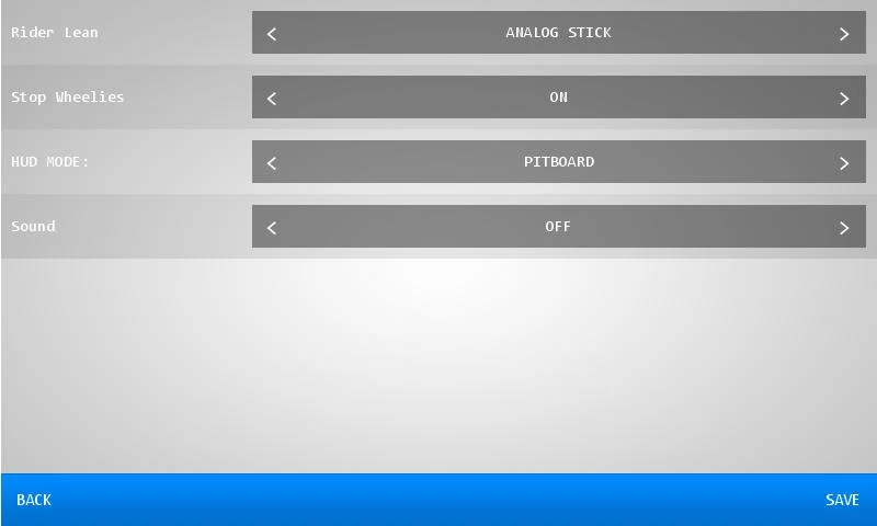 2DMX Motocross Application Screenshots