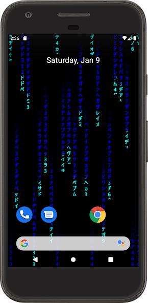 Matrix Live Wallpaper Application Screenshots Matrix Live Wallpaper Application Screenshots