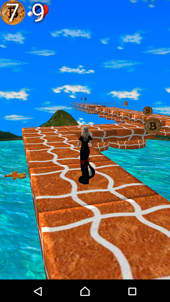 Running Princess in fantastic zigzag Application Screenshots