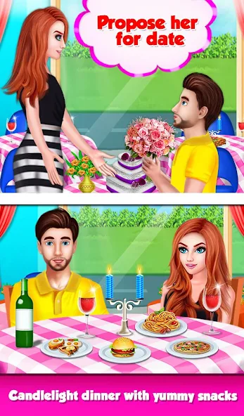 Girl Application Screenshots Girl Application Screenshots