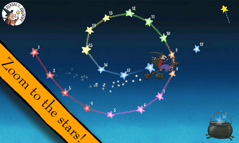 Room on the Broom: Games Application Screenshots Room on the Broom: Games Application Screenshots