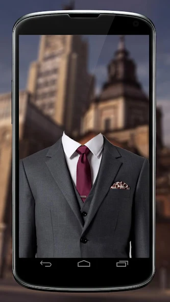 Man Suit Camera Application Screenshots Man Suit Camera Application Screenshots