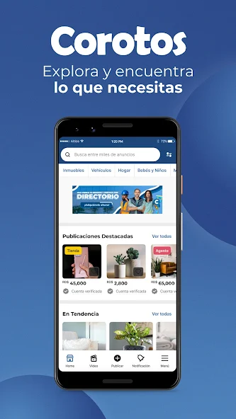 Corotos buy and sell nearby Application Screenshots