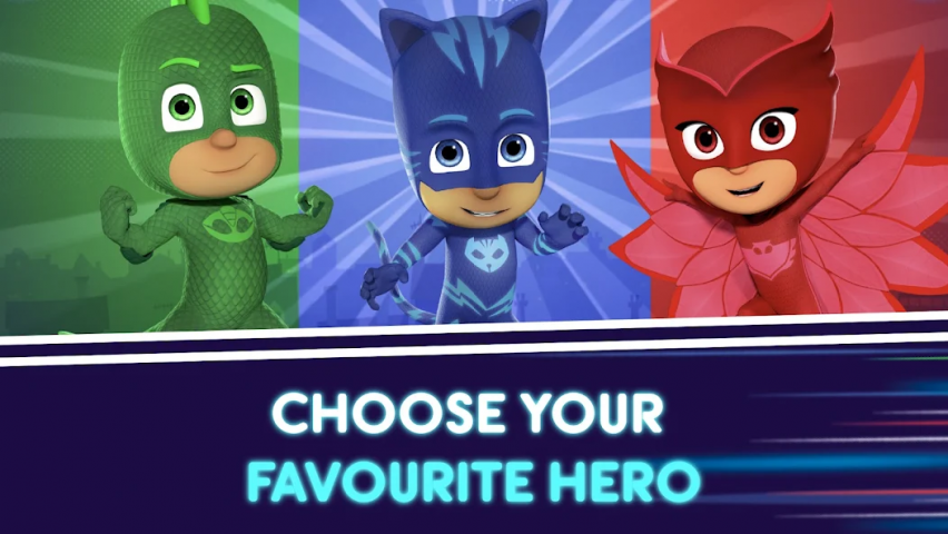 PJ Masks: Moonlight Heroes Application Screenshots PJ Masks: Moonlight Heroes Application Screenshots