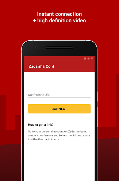 Zadarma Сonf – free video conferencing Application Screenshots