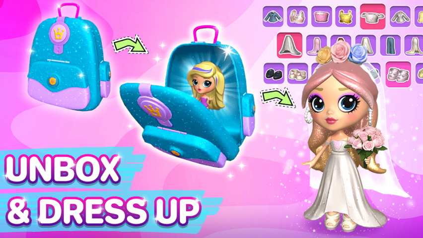 Go! Dolliz: Doll Dress-Up Game Application Screenshots