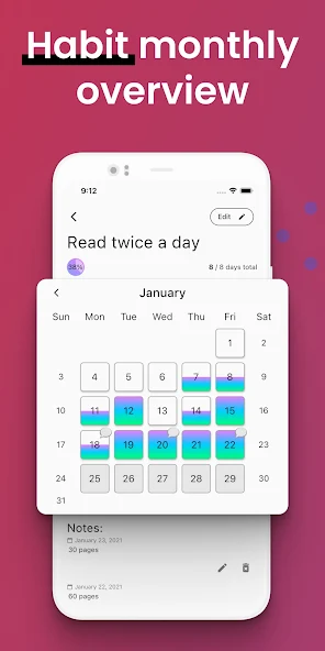 Habit Challenge - Build New Habits & Change Life Application Screenshots Habit Challenge - Build New Habits & Change Life Application Screenshots