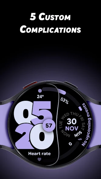 Jelly Dial - Watch face Application Screenshots