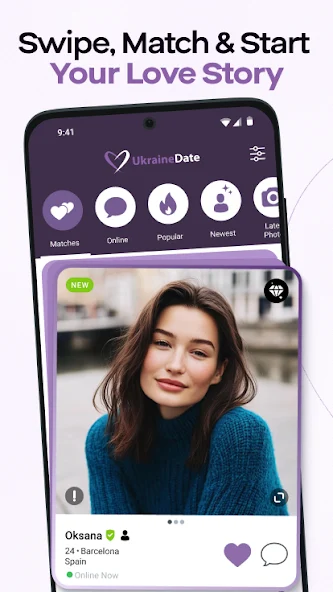 UkraineDate - Ukrainian Dating App Application Screenshots UkraineDate - Ukrainian Dating App Application Screenshots
