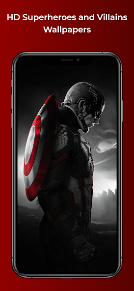 Superheroes Application Screenshots