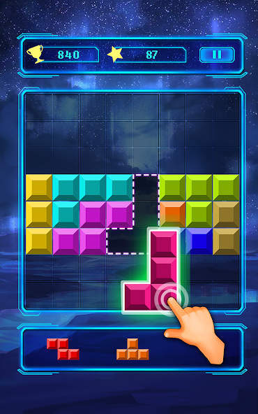 Brick block puzzle - Classic free puzzle Application Screenshots Brick block puzzle - Classic free puzzle Application Screenshots