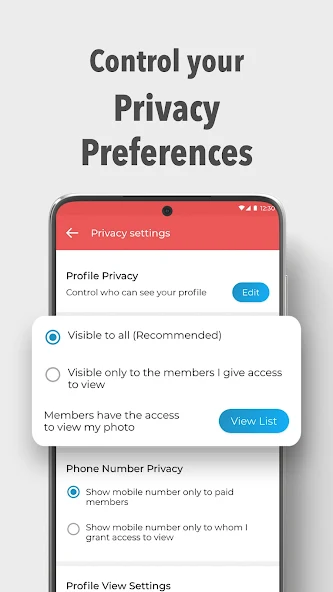 Thevar Matrimony  Thevar Marriage and Wedding App Application Screenshots