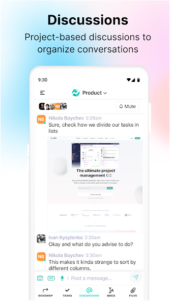Nifty Application Screenshots