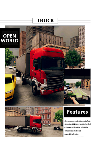 Real Truck Simulator Application Screenshots Real Truck Simulator Application Screenshots