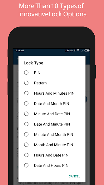 Ultra Lock Application Screenshots
