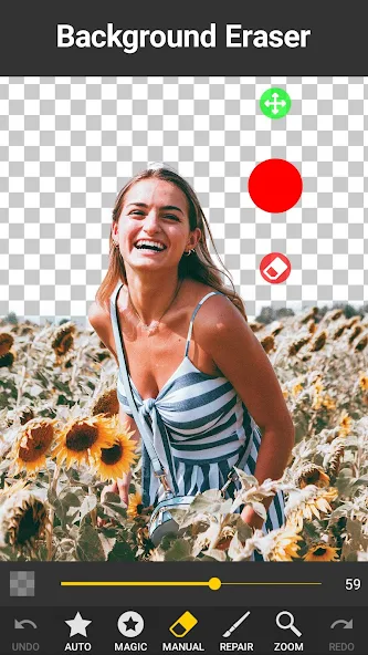 Background Eraser Application Screenshots