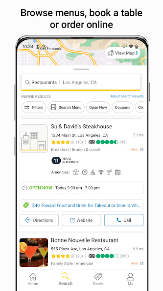 YP - The Real Yellow Pages Application Screenshots YP - The Real Yellow Pages Application Screenshots